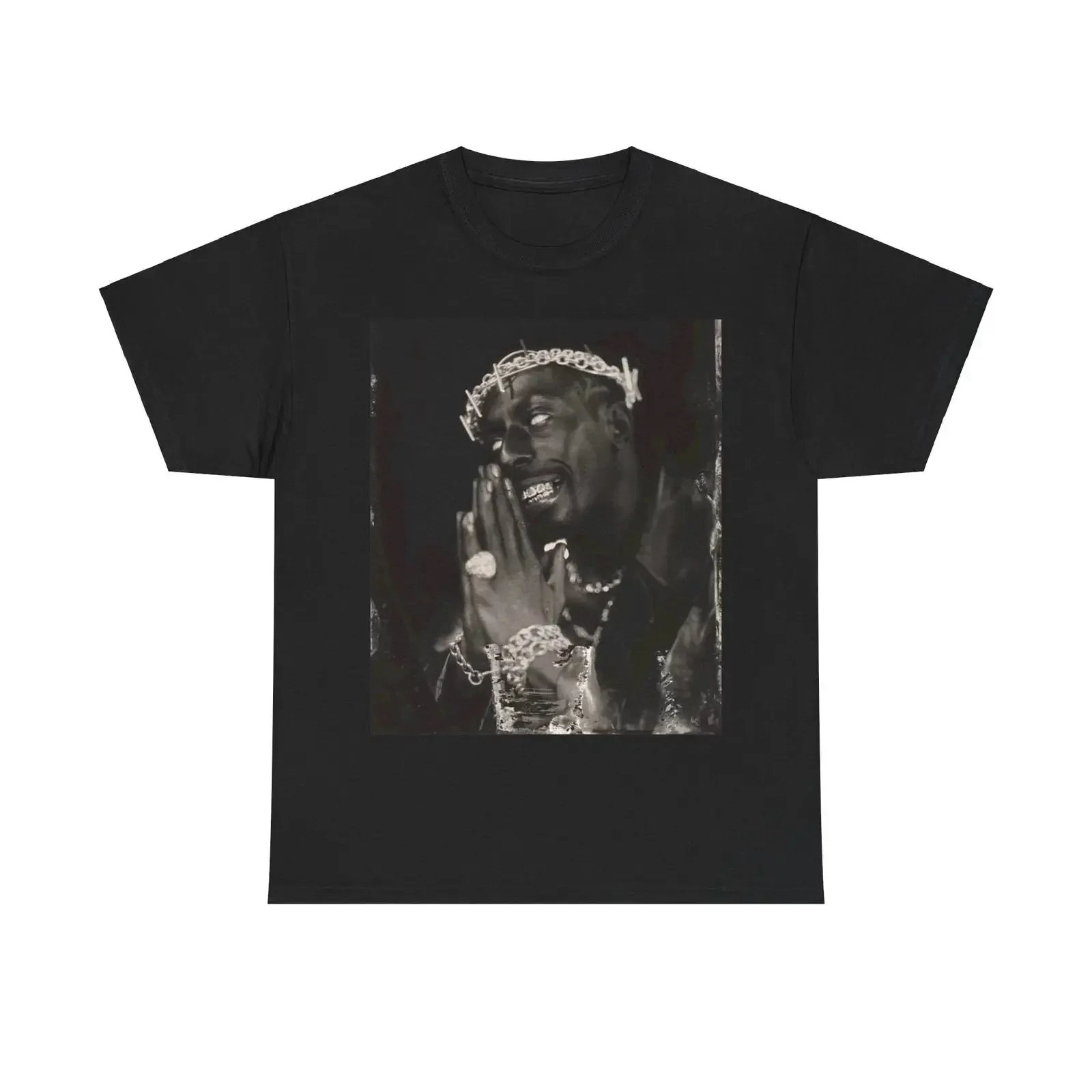 Meechy Darko T Shirt Flatbush Zombies Merch vintage Washed Versatile graphic Unisex streetwear Comfortable fashion Stretched