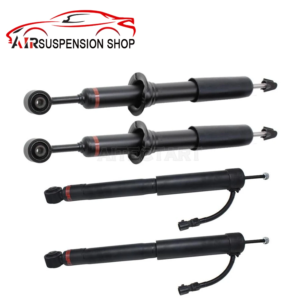 

4 шт. передние и задние стойки амортизатора пневматической подвески для Toyota Land Cruiser Prado 120 4851060121 4853069485 Автомобильные аксессуары Новые