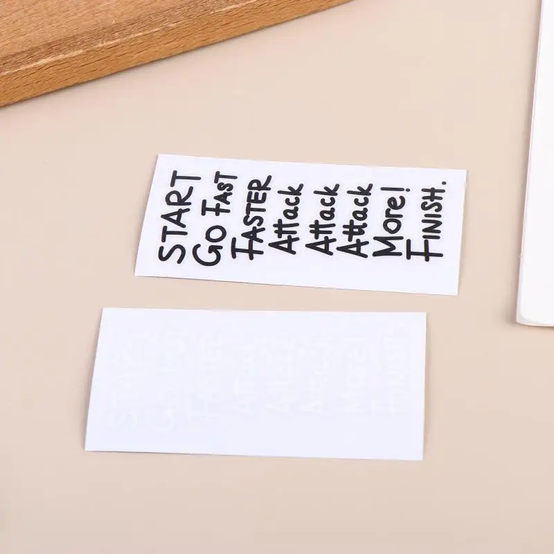 "Go Fast, Attack More" Bicycle Stickers Waterproof DIY Cycling Decals For Road Bike Frame Top Tube