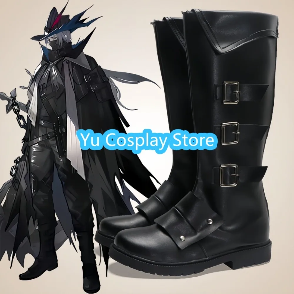 

Yu Косплей Магазин Arknights Ulpianus Six-Star Reaper Обувь для косплея Аниме Обувь для косплея Сапоги Костюмы на Хэллоуин Реквизит