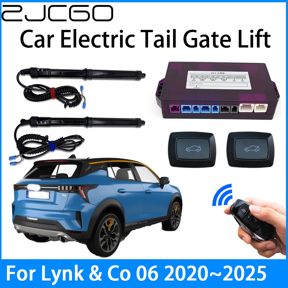 

ZJCGO Car Power Trunk Electric Suction Tailgate Intelligent Tail Gate Lift Strut For Lynk & Co 06 2020 2021 2022 2023 2024 2025