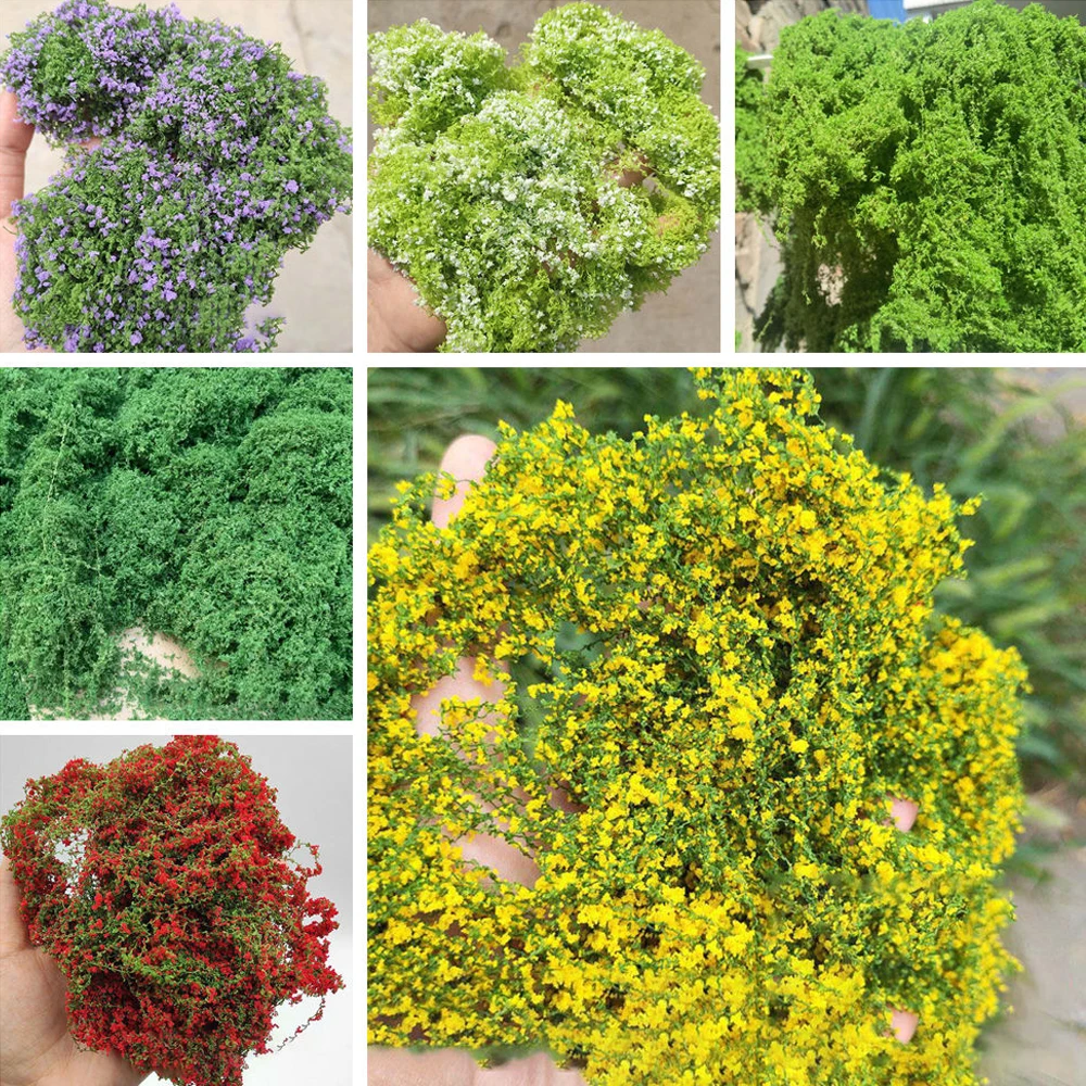 لتقوم بها بنفسك ديوراما محاكاة موس فاين نبات الخضرة نموذج شارع بناء المشهد اكسسوارات الديكور 6 جرام