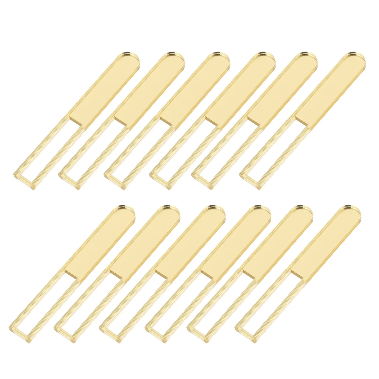 

20Pcs Delicate Popsicle Sticks Multi-Functional DIY Tools for Festivals Parties Birthday Crafting Props DIY Popsicle Stick