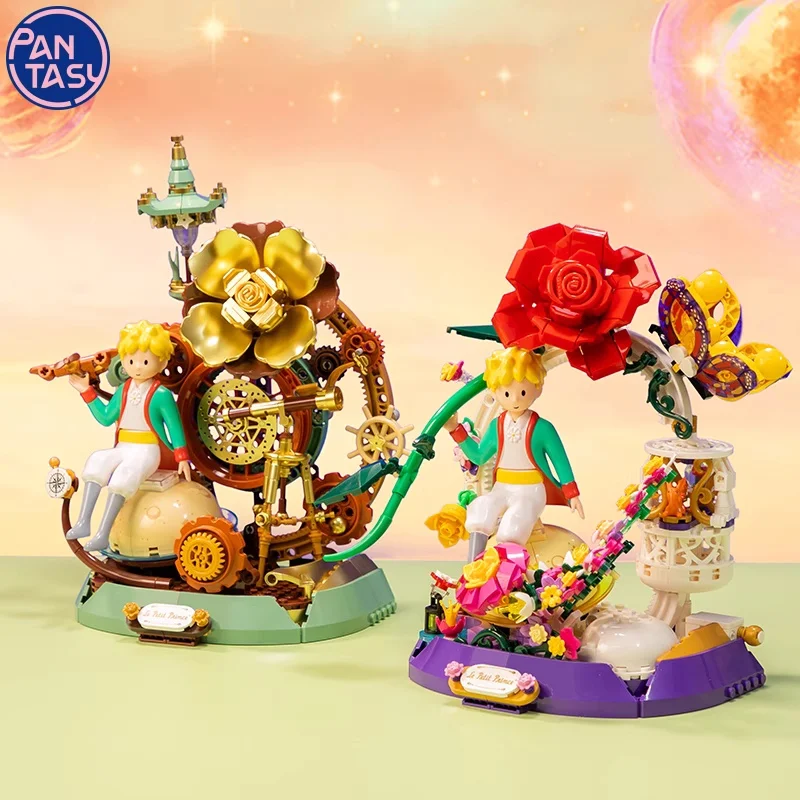 

Pantasy собрать строительные блоки Маленький принц совместная звезда серии игрушечная модель настольная коллекция орнамент подарок