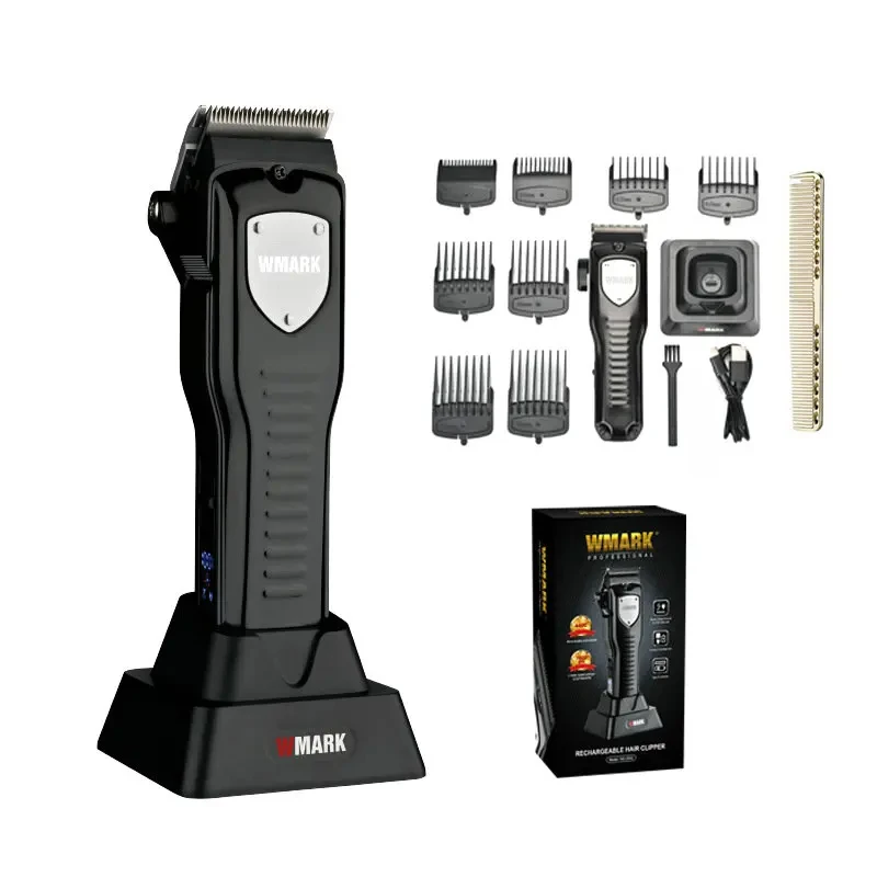 NEW WMARK NG-2042 Oil-head Hair Clipper Usb Professional Rechargeable Hair Trimmers 6000/7000RPM