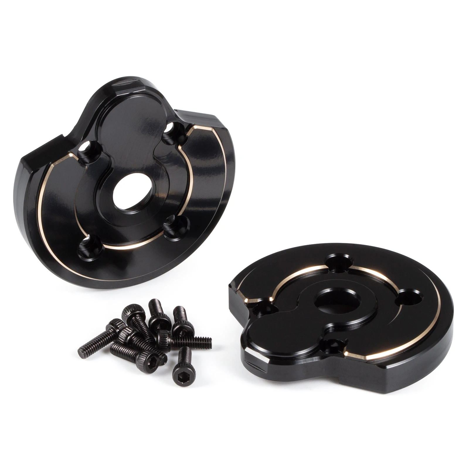 真鍮製キャプラステアリングナックルポータルカバーウェイトセッ - Portal Axle Metal Set Scx10 のレビューと価格