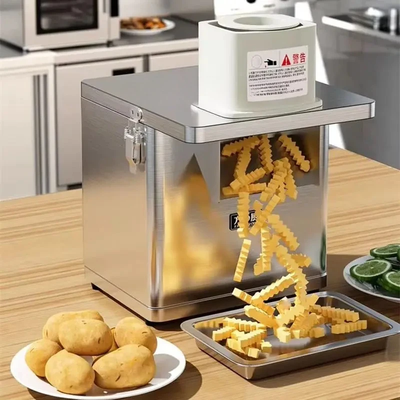 Commercial Wolf Tooth Potato  Wave Chips Corrugated Cutter  for Restaurant