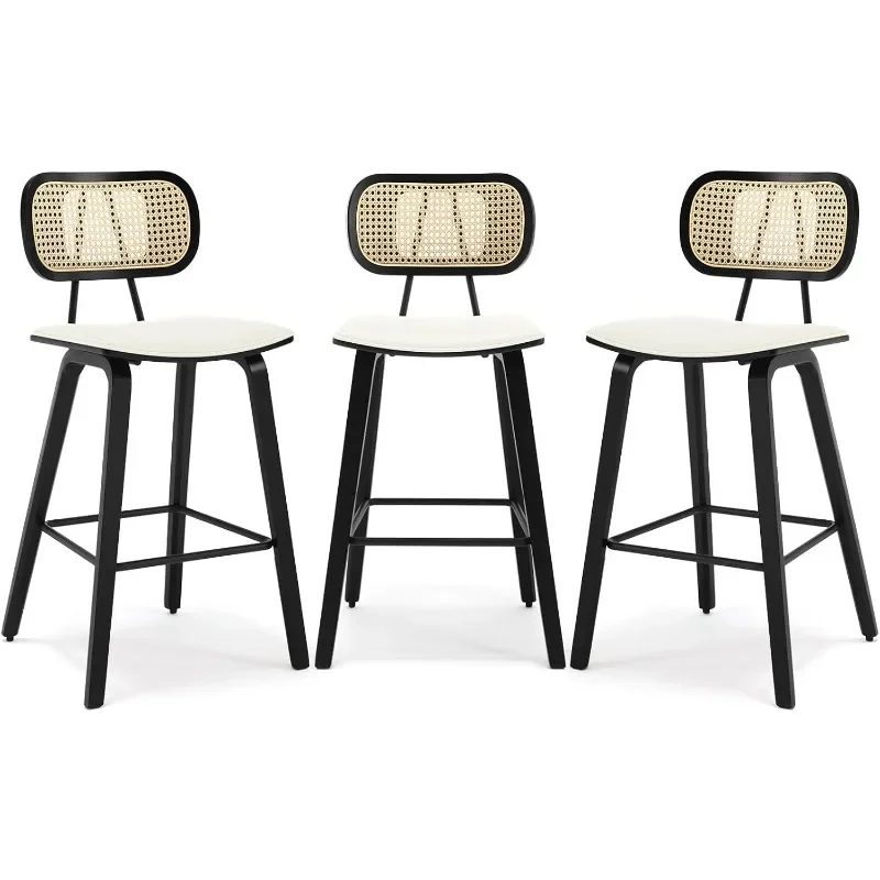 Counter Height Bar Stools Set of 3, 26