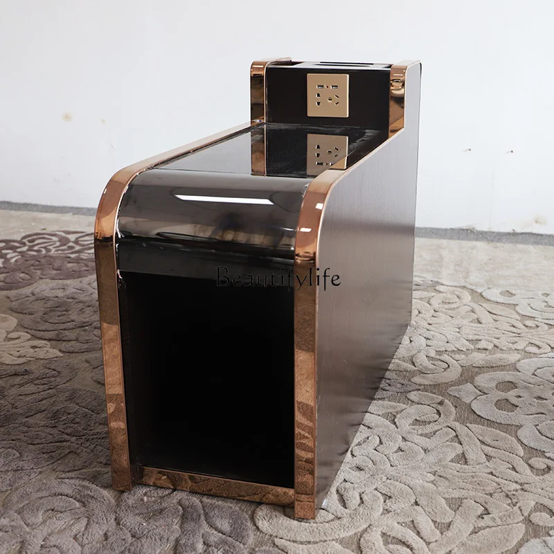 

Simple and Economical Nail Salon Foot Massage Shop Small Coffee Table Cabinet