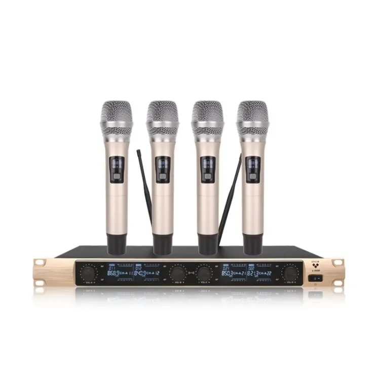 

Fixed frequency, wireless microphone, one-to-four industry performances, conferences, schools