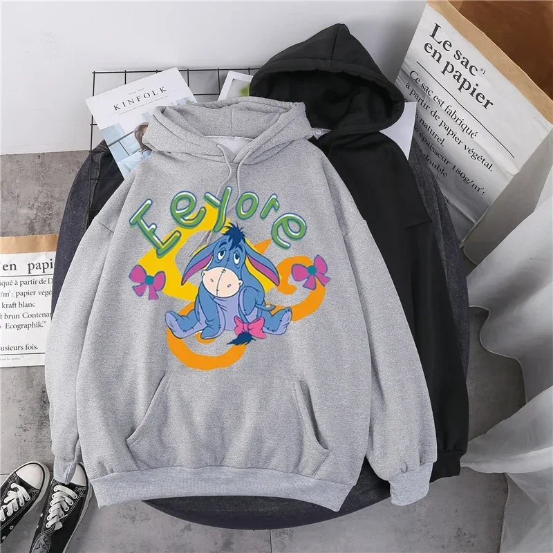 المرأة Kawaii طويلة الأكمام هوديي مع جيوب ، بلوزات ، ملابس أنيمي ، Harajuku الملابس ، والأزياء الكورية ، وأعلى