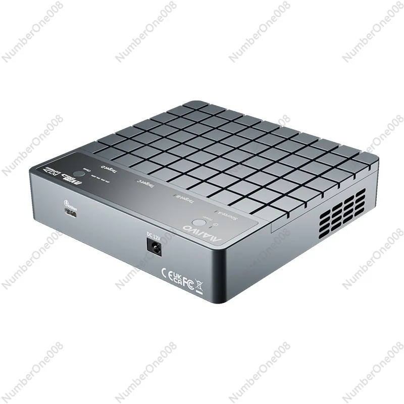 

Док-станция USB4.0 для дублирования данных с поддержкой M.2 NVMe SSD, 40 Гбит/с, два слота, функция автономного клонирования