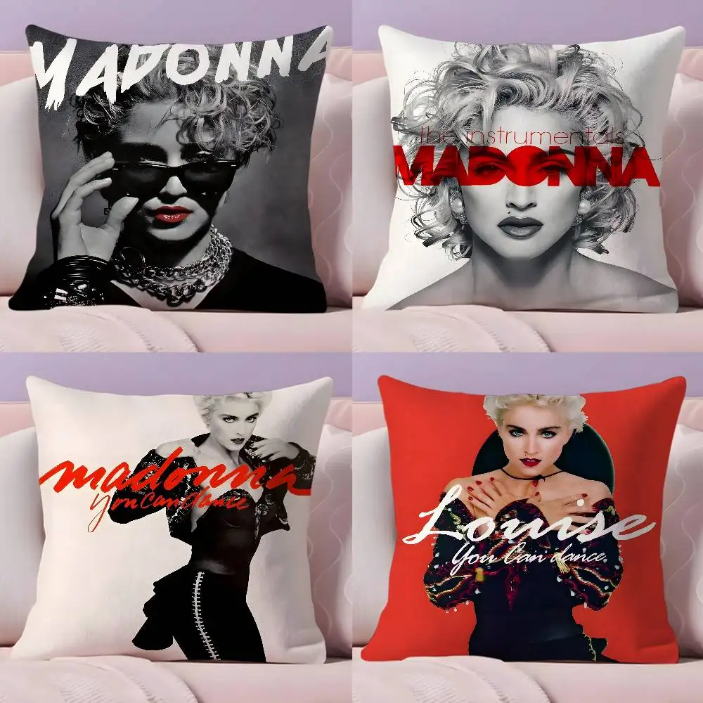 Singer M-Madonna Like aVirgin Pillow Case Ultra Soft Skin Friendly Fabric Cloud Like Comfort & Concealed Zipper