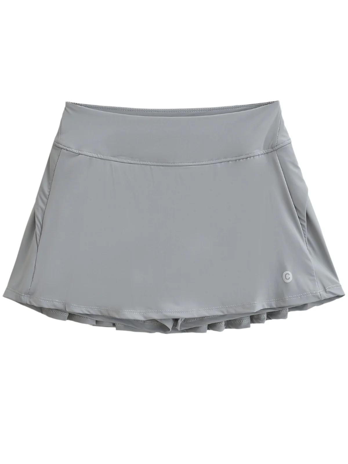 

Summer New Ice Silk Sports Skirt High Waist Yoga Qui Dry f Body Sunscreen Tennis Skirt Anti Light Walking