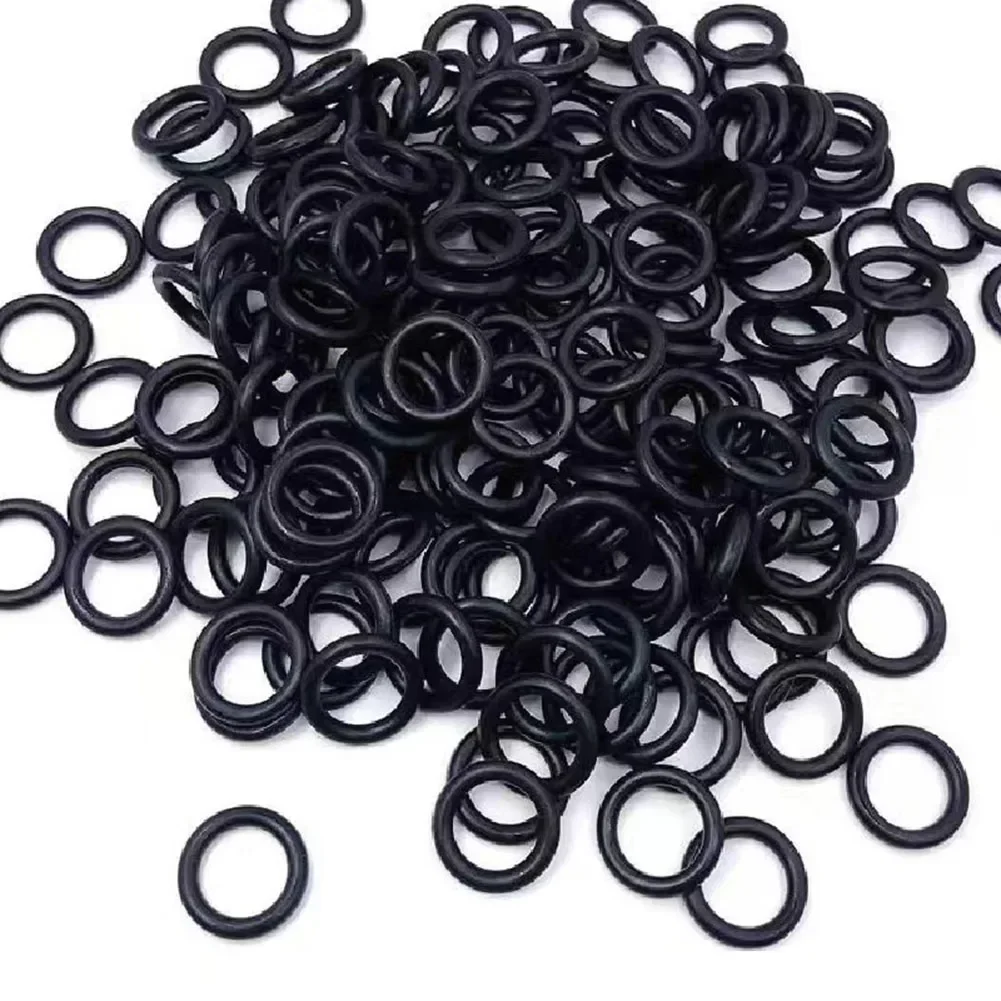 50PCS Garden Water Pipe Pacifier Connector Black O-ring Sealing Leather Ring Home Garden DIY Irrigation Supplies Accessories