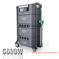 Sorein New Model Solar Power Station 6000W Solar Generator 6Kwh Portable Power Station for Homes on Wheels