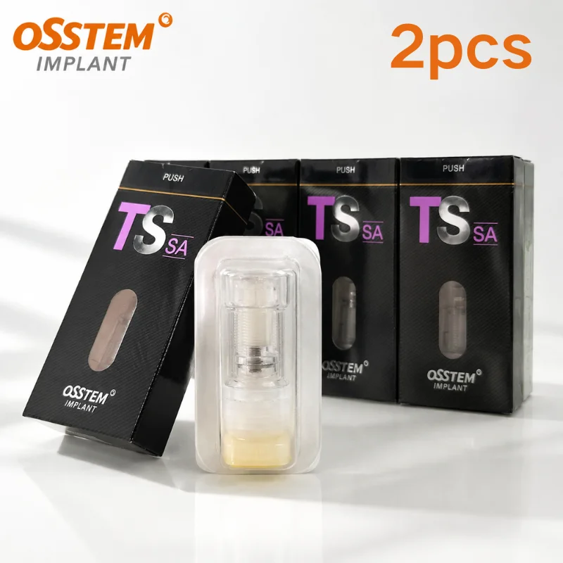 2Pcs Original Osstem TS System Implant Fixture Micro Mini Bone Screw Anchoring Dental Surgical Implant Instrument Tools