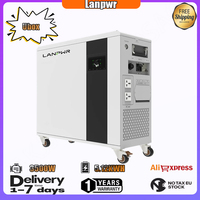 LANPWR Ufox Solar Power Supply 5.12KWH LiFePO4 Battery3500W Power Mobile Battery Outdoor Camping Home Backup Mobile Power Supply
