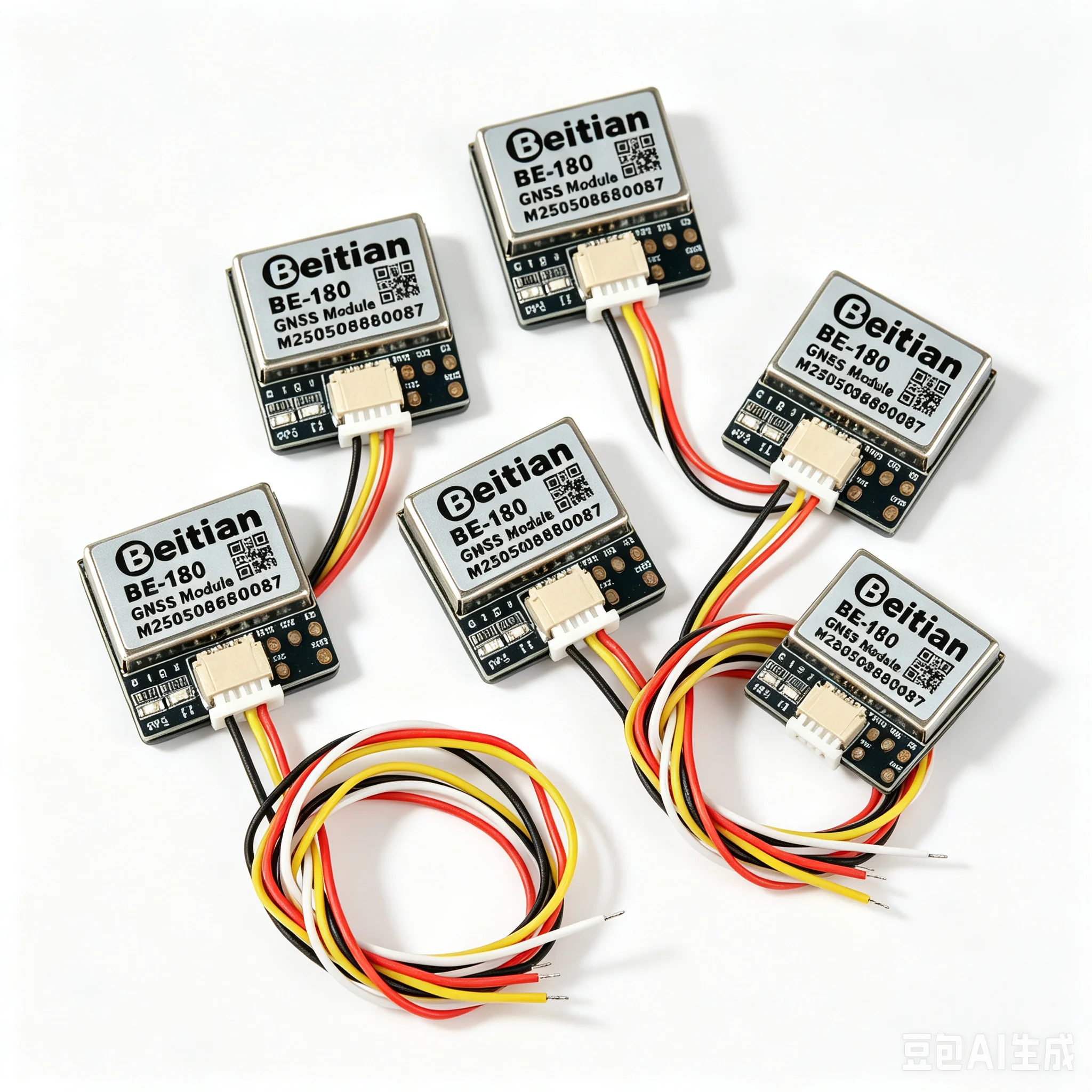1/2/5PCS Beitian BE-180 GPS Module without Flash M10050 Chip Ultra-low Power GNSS Receiver Vehicle Drones Positioning Tracking