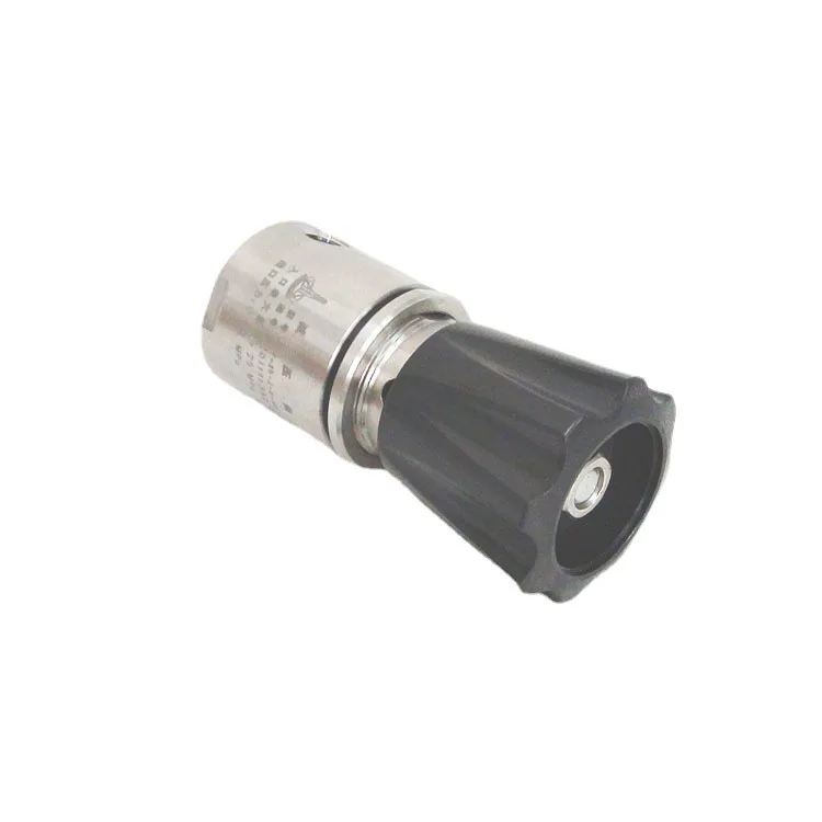 HI-TEK HK Model 1MPA Medium Pressure Oxygen Back Pressure Regulator Stainless Steel DN8 1/2inch 1 Year Warranty Direct Supply