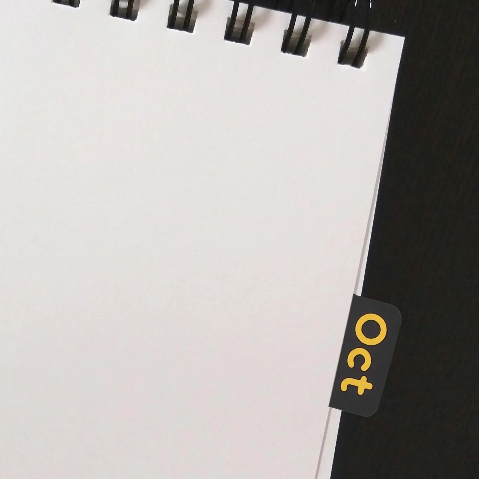 

12 Units Gold Foil Monthly Index Labels Self Stick Tabs for Planners Journals Notebooks Page Markers Calendar Stickers