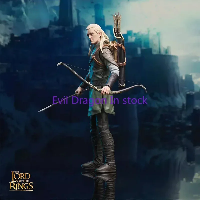 En Stock, figura de acción Original del Señor de los Anillos Legolas, juguete de diamante seleccionado, regalo coleccionable multicolor