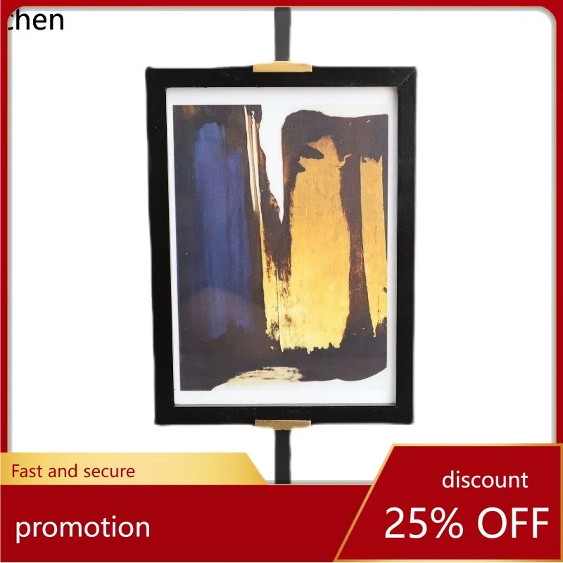 ZML Modern Decorative Painting Ornament for Model Room, Bedroom, Study, Living Room, Entryway, Easel, Tabletop Decoration