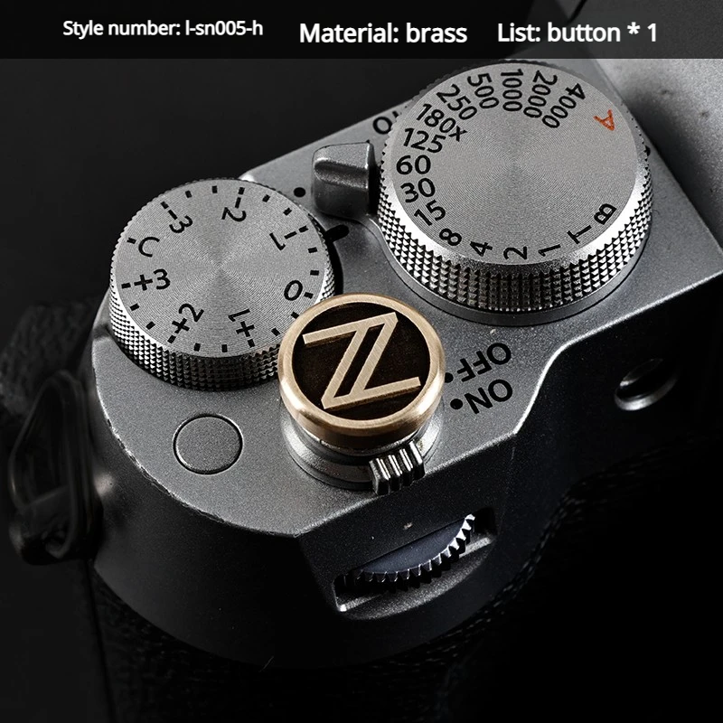 Suitable for Fuji xe5xm5xt30 Second Generation xt50x100vi Nikon ZF Camera Shutter Button cap