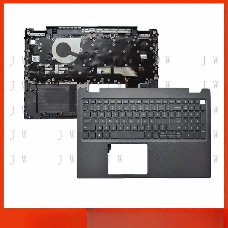 

DDZ New For Dell Latitude 3510 E3510 Palmrest Upper Case Backlit Keyboard 0JYG4Y