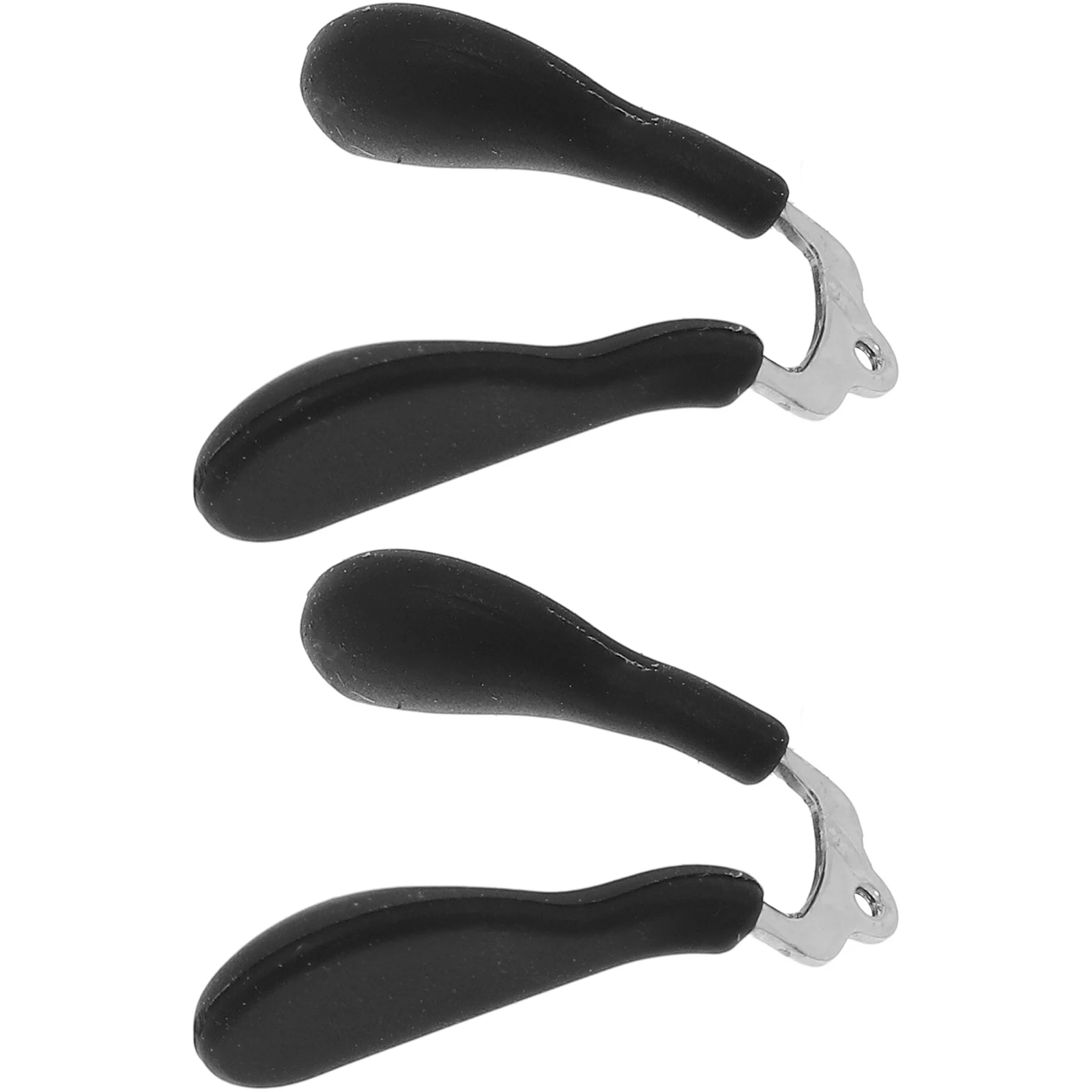 

2pcs Nose Pads for Kids Eyeglasses Anti Slip Saddle Bridge Soft Silicon Metal Color Glasses Accessories