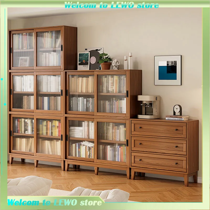 

Librero Mobile Living Room Cabinets Display House Container Cabinets Bookcase Magazine Racks Wood Luxury Gabinete Home Furniture
