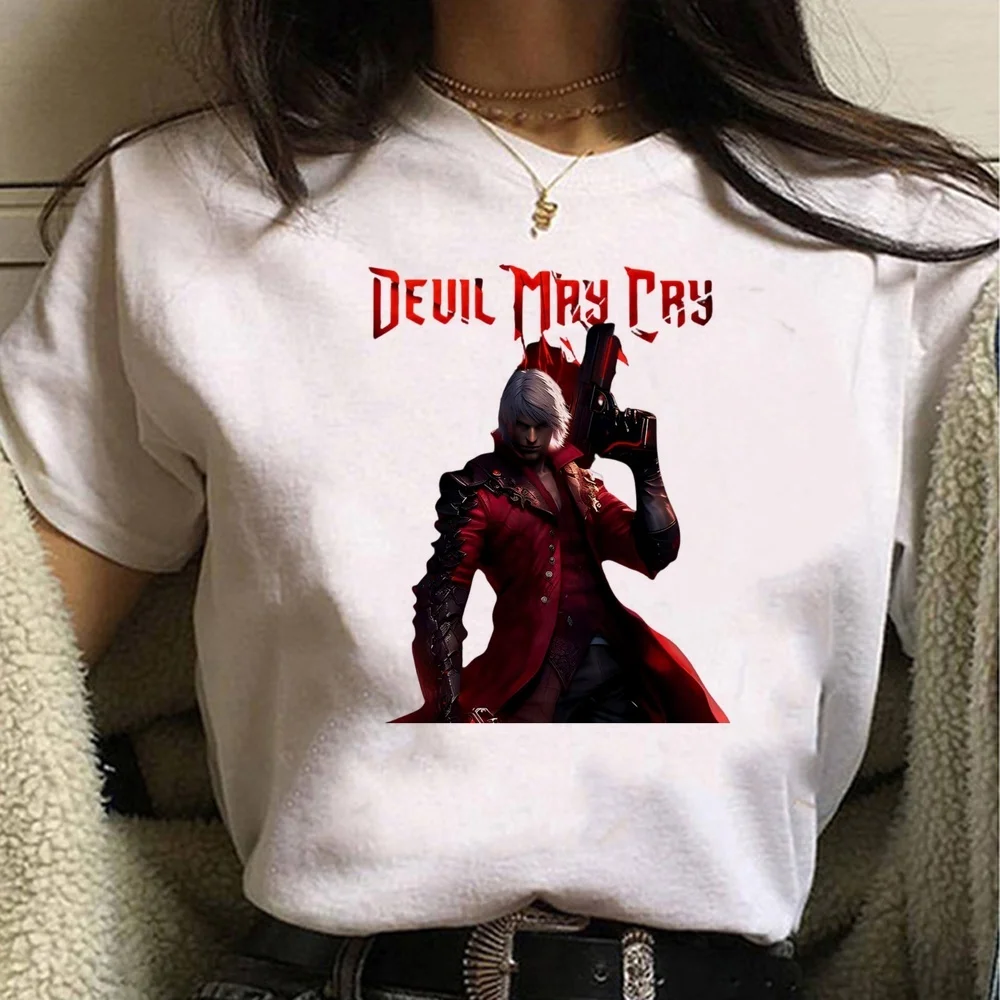 Devil May Cry tshirt teen 80s scene  aesthetic manga meme t-shirt gothic Psychedelic japan meme