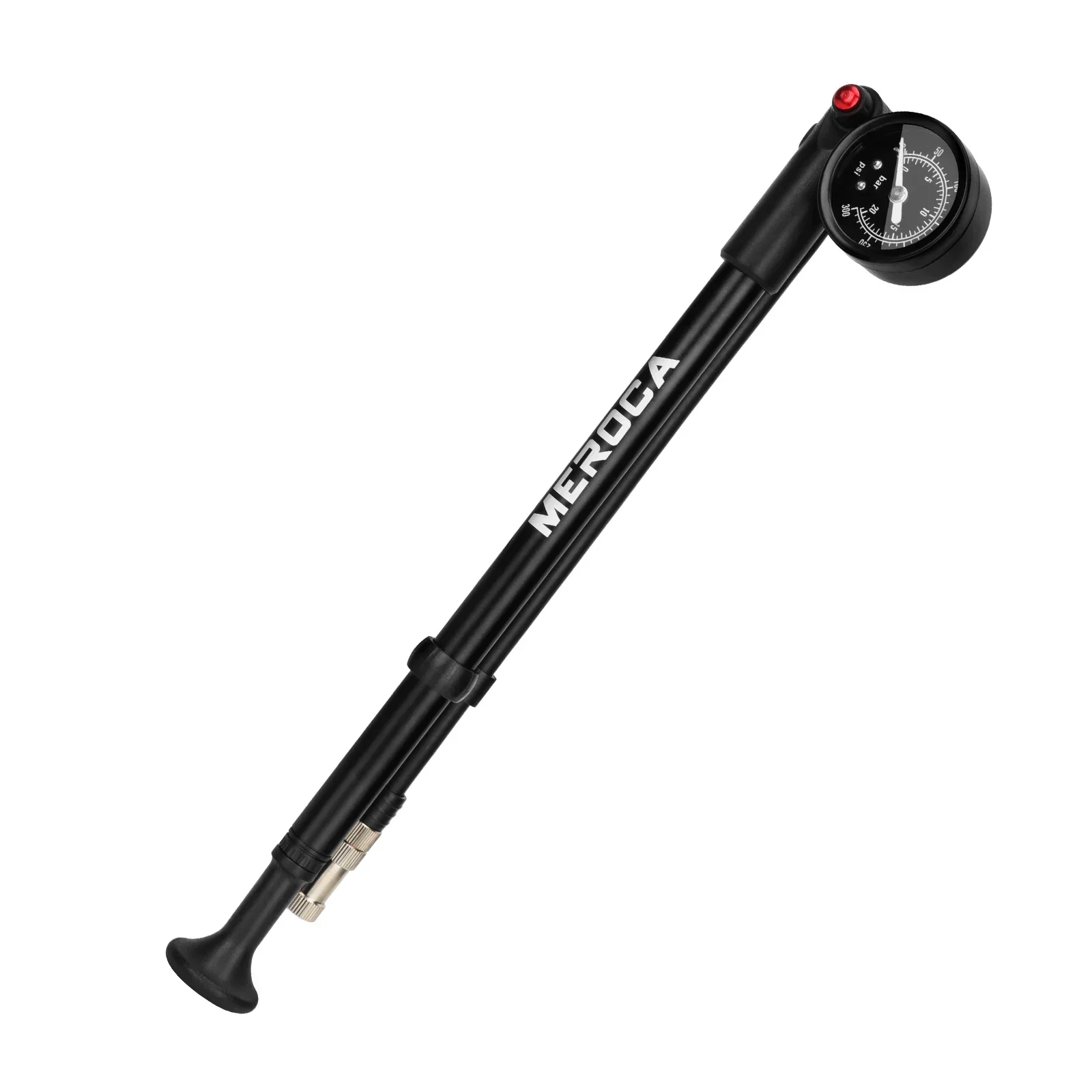 AliExpress NONE MEROCA 300psi High-Pressure Bicycle Pump for Bicycle Fork Shock Absorber Pump Rear Bladder Portable Bicycle  Air Pump
