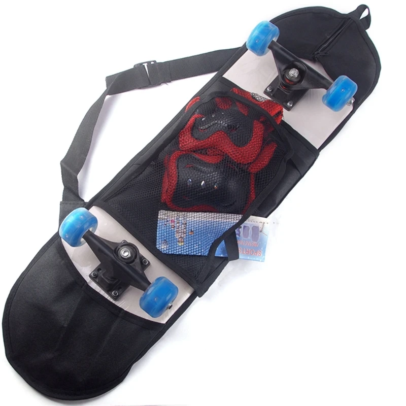 Skateboardtas Outdoor Carry Multifunctioneel Professioneel Accessoires Schroeiende schouderreisrugzak, verstelbaar