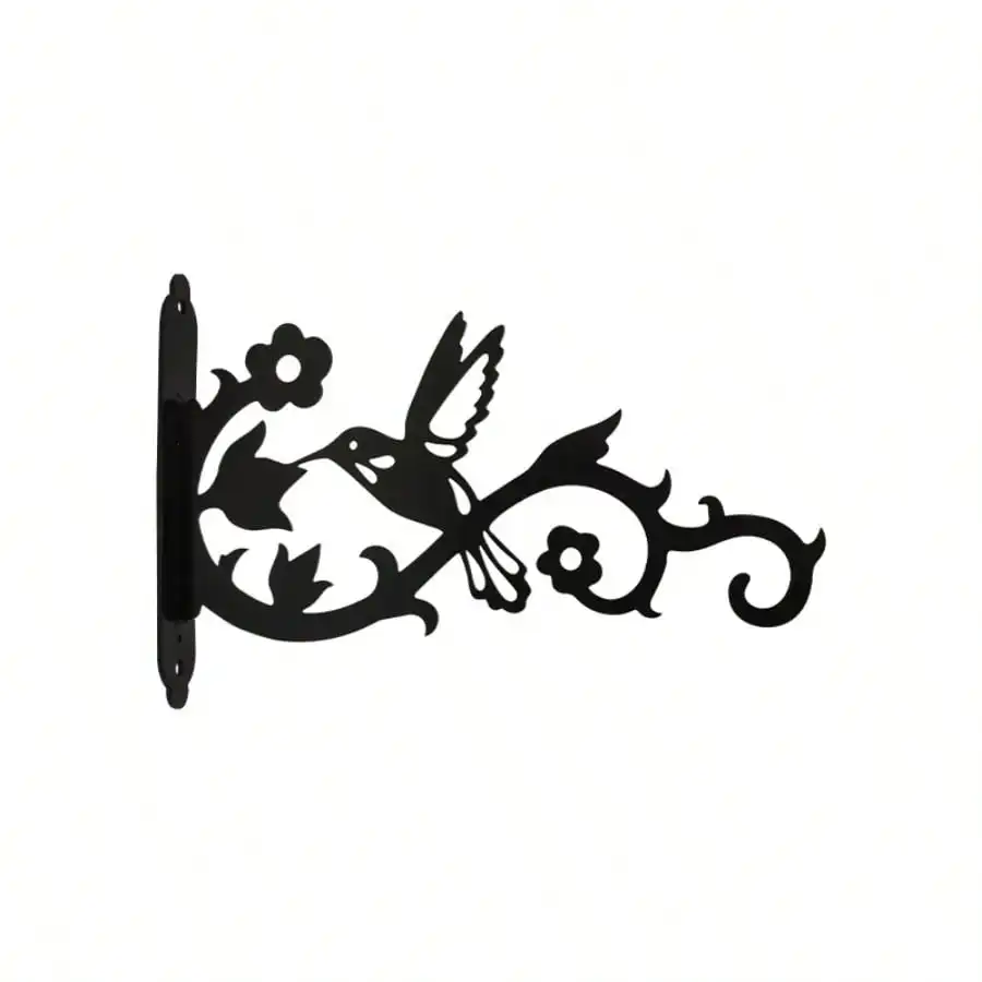 Bird-themed Plant Hook Gen 2, Metal Hanging Plant Bracket Wall Hook Decor