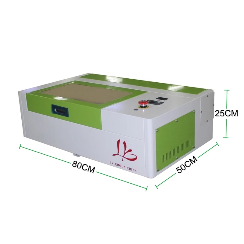 LY 3020 CO2 Laser Engraving Cutting Machine 40W with DSP Off-Line Controller LCD Control Panel And Honeycomb Board 300x200mm Kit