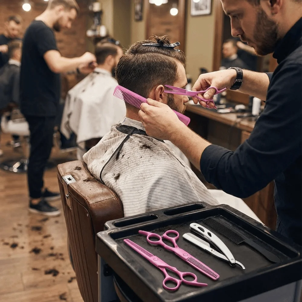 

6 Inch Haircutting Kit Thinning Tool Styling Tool Barber Shears Tools Cutting Tool Vibrant colors Hair Clippers