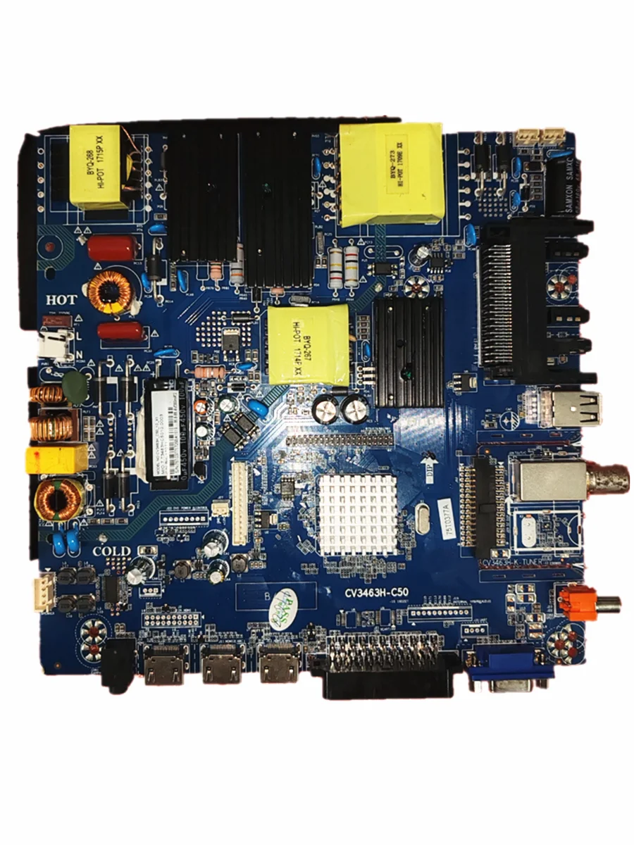 

CV3463H-C50 три в одном ТВ с материнской платой светодиодный постоянный ток 89 в 600 мА работает хорошо