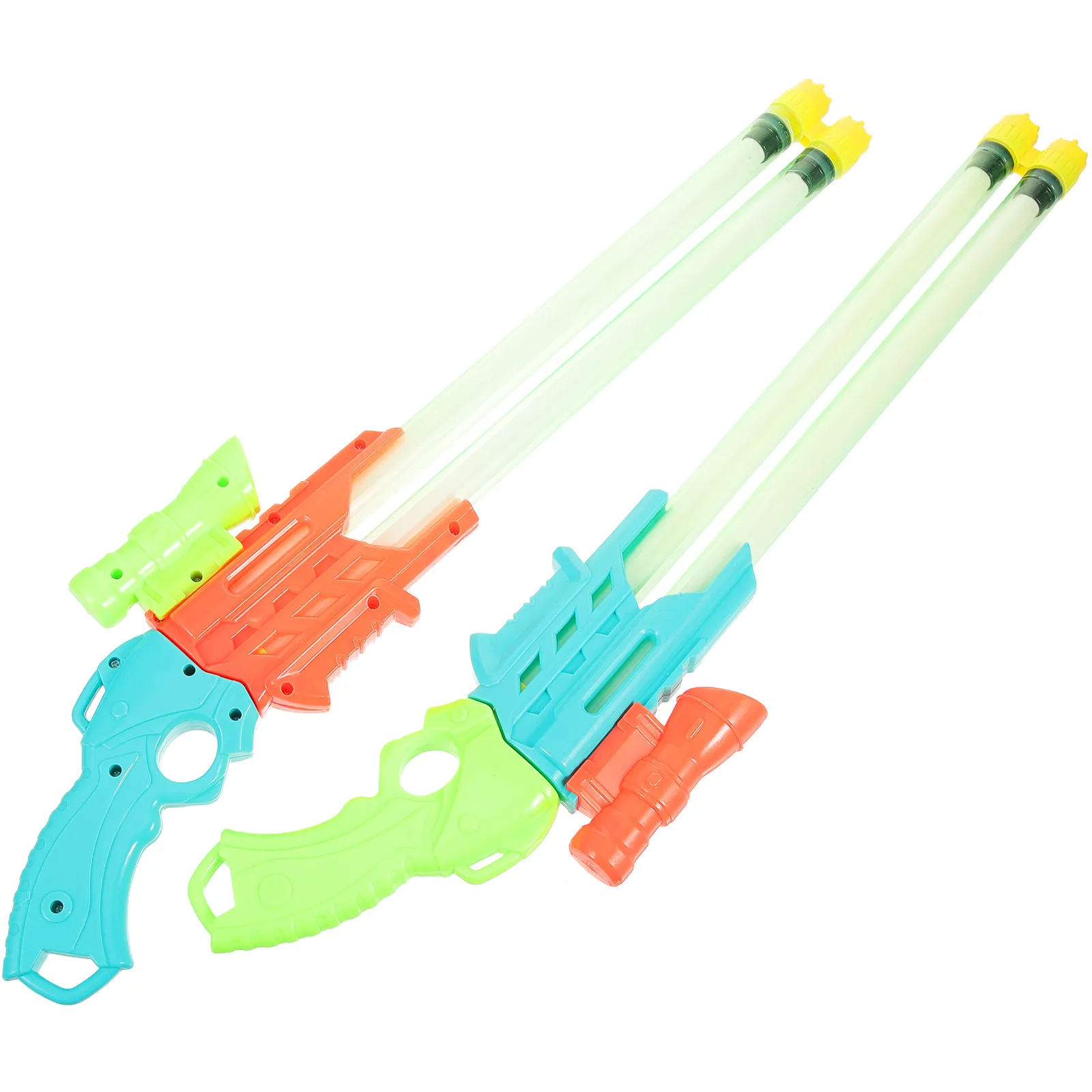 2 szt. Pistolety na wodę dla dzieci, kreskówkowe, na zewnątrz, na lato, do basenu, na plażę, pistolety na wodę dla dzieci, zabawka dla dzieci, zabawka dla malucha, zabawka.