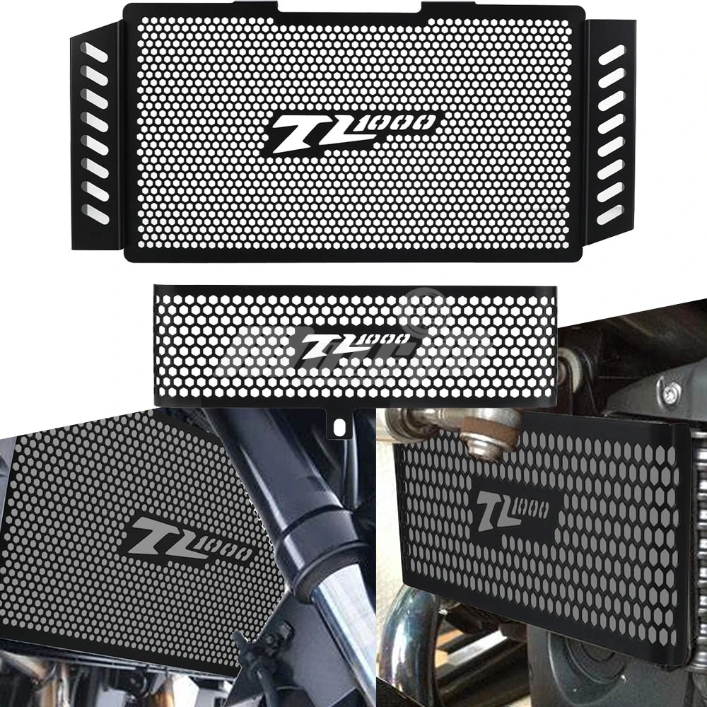 

Motorcycle Radiator Grill Guard Protector Oil Cooler Grille Covers For Suzuki TL1000S TL 1000 TL1000 S 1997-1998-1999-2000-2001