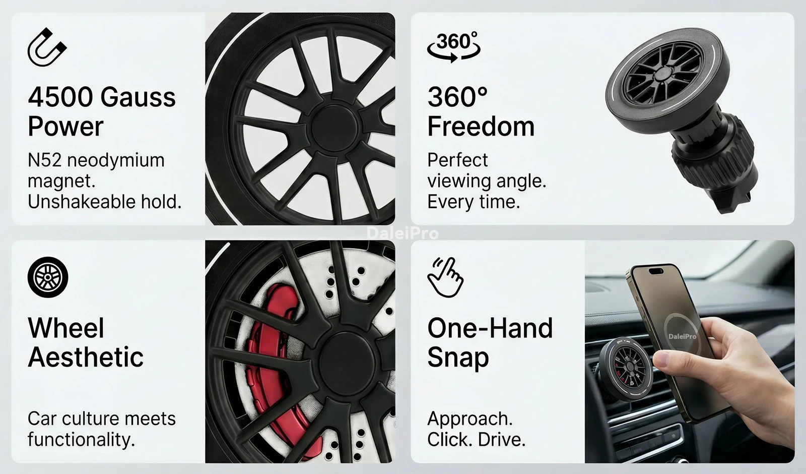 Für Jeep Wrangler JL 2024 2025 2026 2027 Smartphone-Halterung, Bildschirm-Fixierbasis, OEM-Clip-On-Design 2-in-1 Telefonhalterung & Basis-Kit – Detail 9