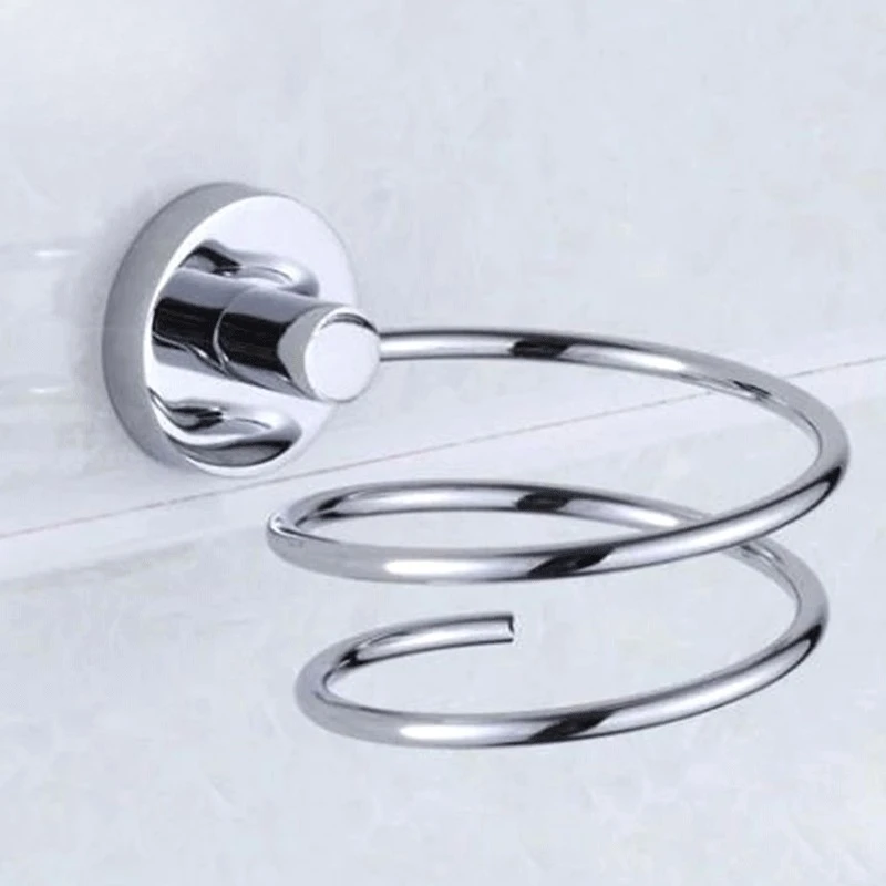 Toilet rack, simple hair dryer bracket, bathroom hair dryer wall-mounted, stainless steel pendant