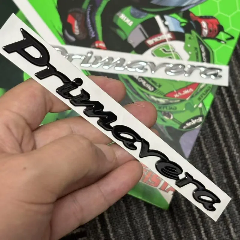 Primavera S Motorcycle Badge Modification Soft Rubber Bright Surface Stickers Decoration Decal Suitab For Vespa Primavera125 150