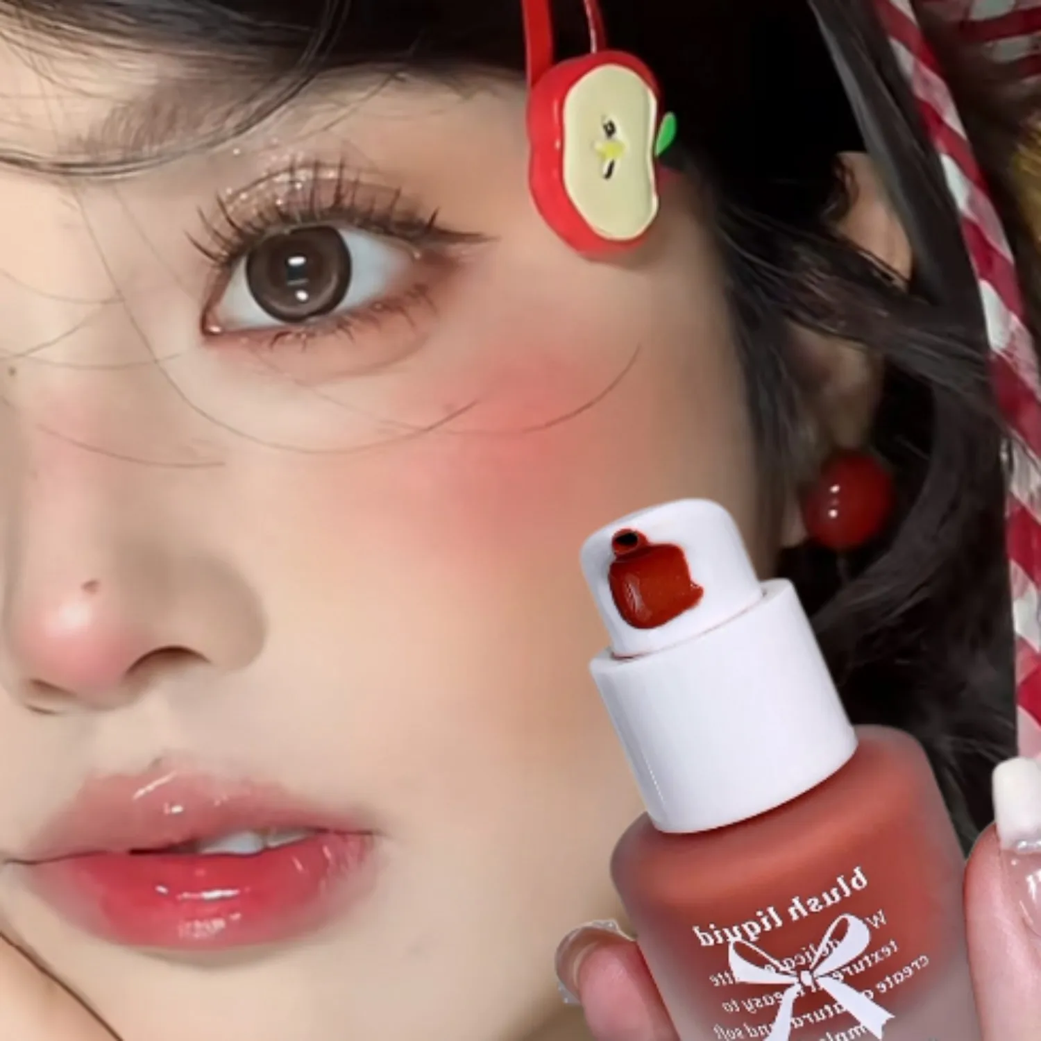 SHAQINUO 6-Farben-Nebel-Licht-Rouge-Flüssigkeit, natürliche aufhellende Farbe, geringe Sättigung, Korrekturflüssigkeit