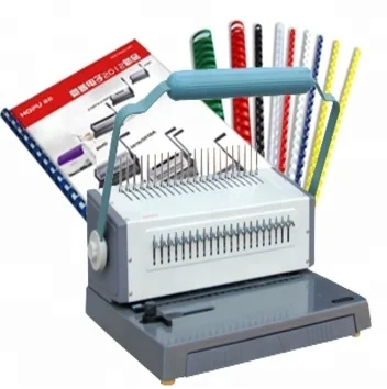 WD-2088H  Manual A4 Binder Strip Paper Punching and Binding Machine Book Comb Binding Machine