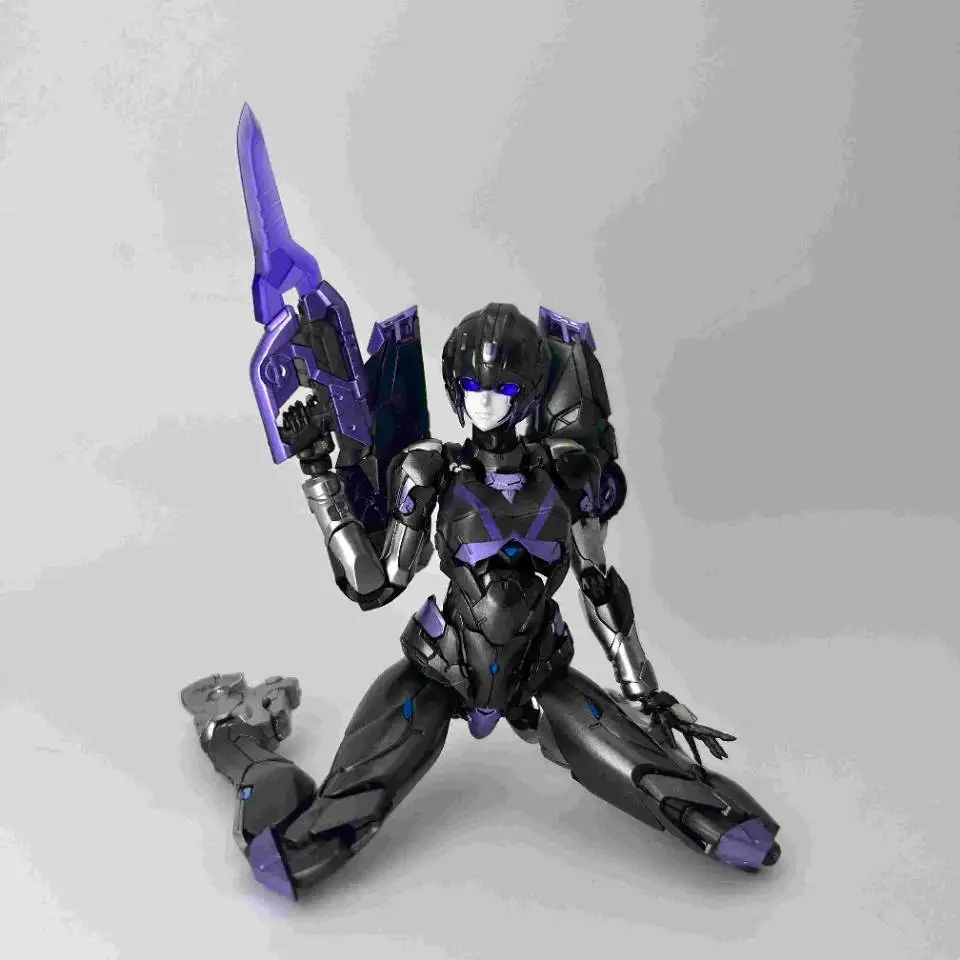 

В наличии игрушки-трансформеры MD002B Darkened Skye Arcee KO RIOBOT Складная модель Коллекция экшн-фигурок Подарок Хобби