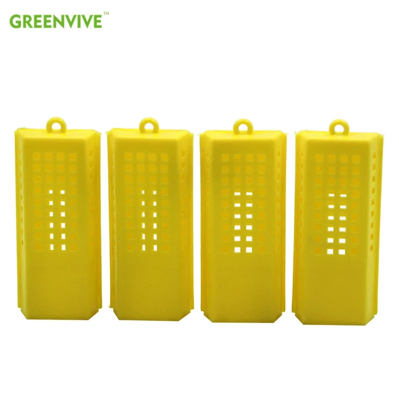 15 Pcs Beekeeping Transport Cages Bees Queen Post Room Cage Plastic King Prisoner Queen Bee Isolation Cage Apiculture Tools