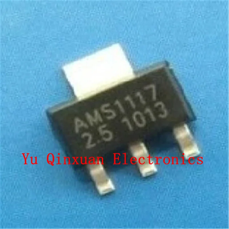 AMS1117-2.5 SOT-223 Fixed output Maximum input voltage: 18V Output voltage (fixed) : 2.5V