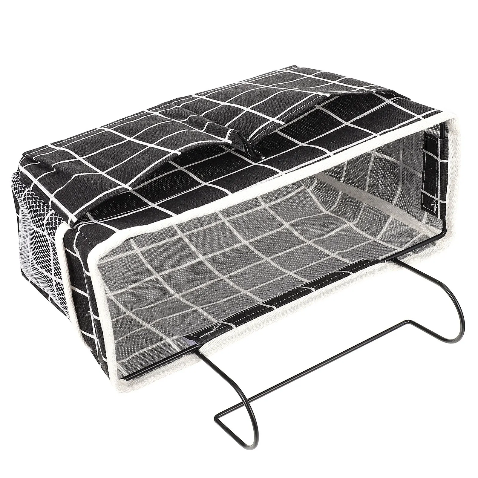 

Practical Hanging Pouch Dormitory Organizer Bedside Bag Large Capacity Simple Design Phone Books Bottle Storage Tool