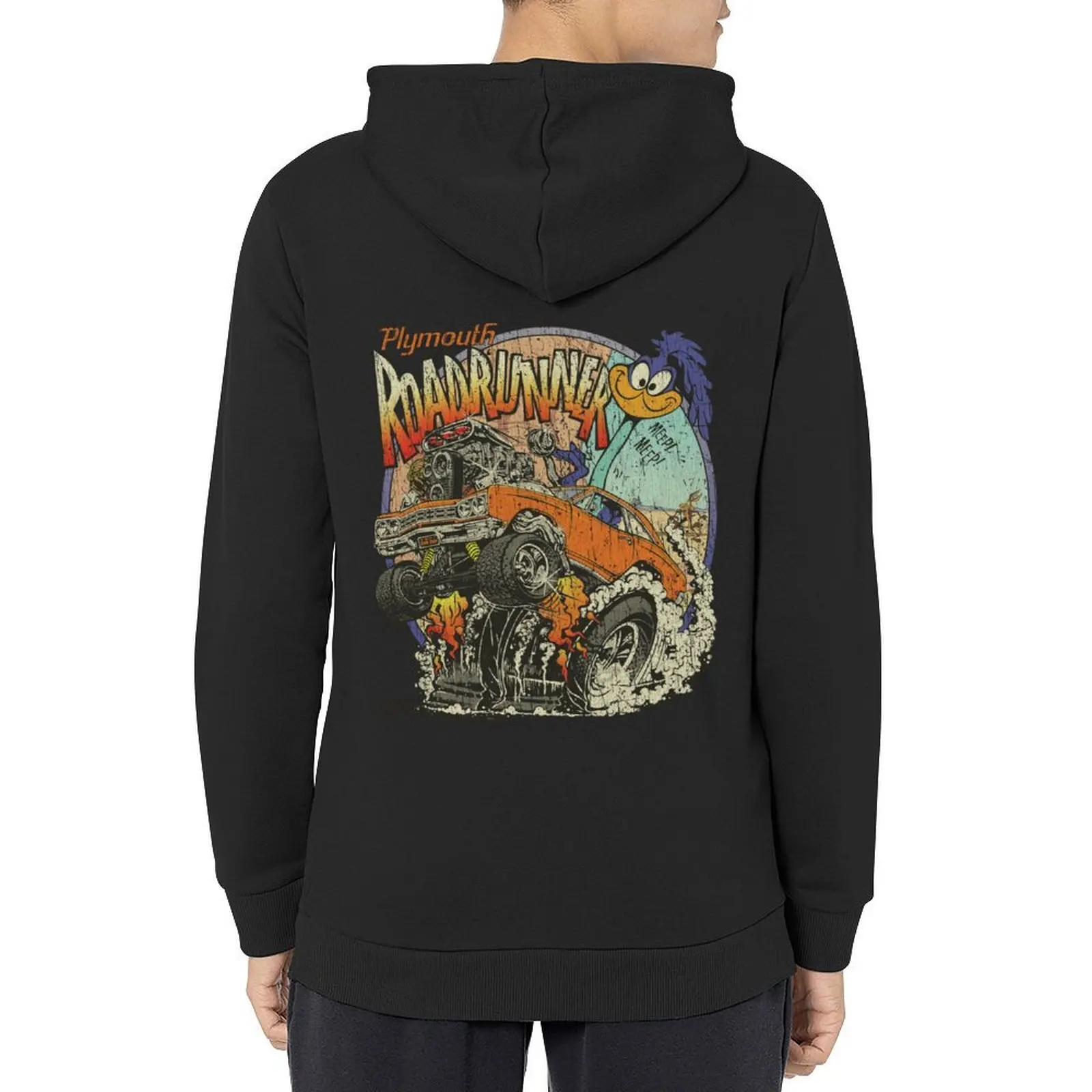 

Plymouth RR Burnout 1968 Hoodie men clothing mens designer clothes japanese style winter clothes hoodies for men